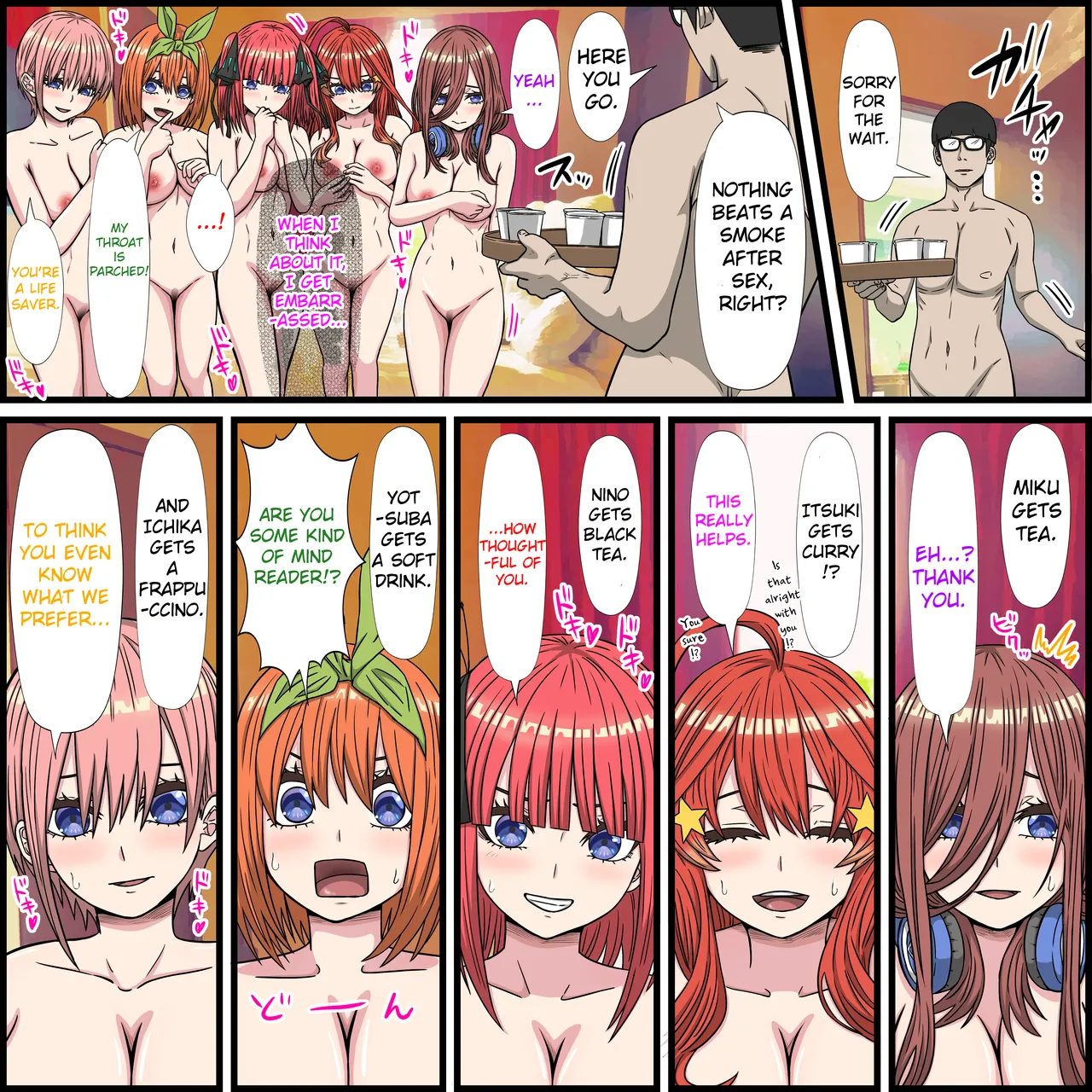 Banana Style An App Where You Can Have Sex With Anime Characters 26, Quintuplets Corruption Chapter Gotoubun no Hanayome - Image 6