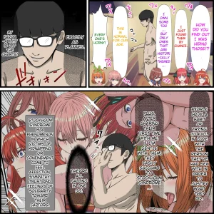 Banana Style An App Where You Can Have Sex With Anime Characters 26, Quintuplets Corruption Chapter Gotoubun no Hanayome - Page 5