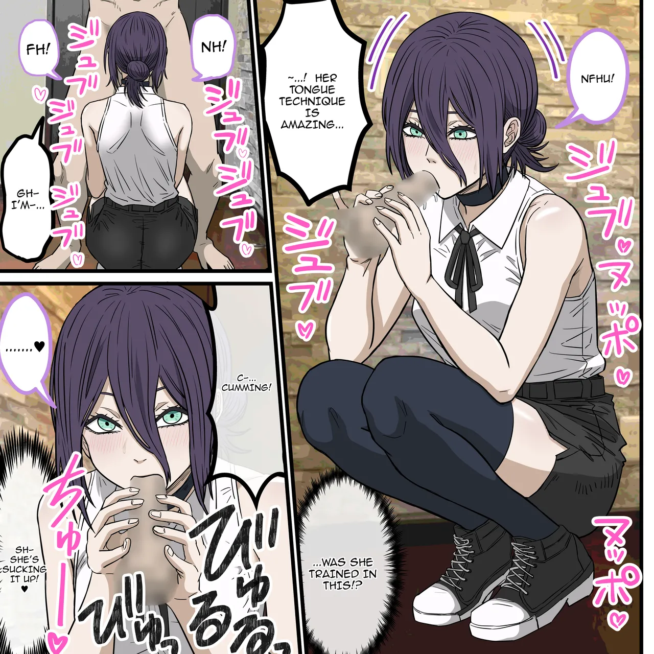 Banana Style Anime Chara to Sex Dekiru Appli 41, Chainsaw Man Reze Hen App Where You Can Have Sex With Anime Characters 41 - Chainsaw Man Reze Edition Chainsaw Man English Doujins.com - Image 7