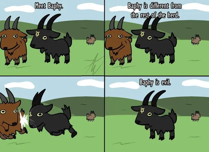Baphy the evil goat Ongoing - Image 1