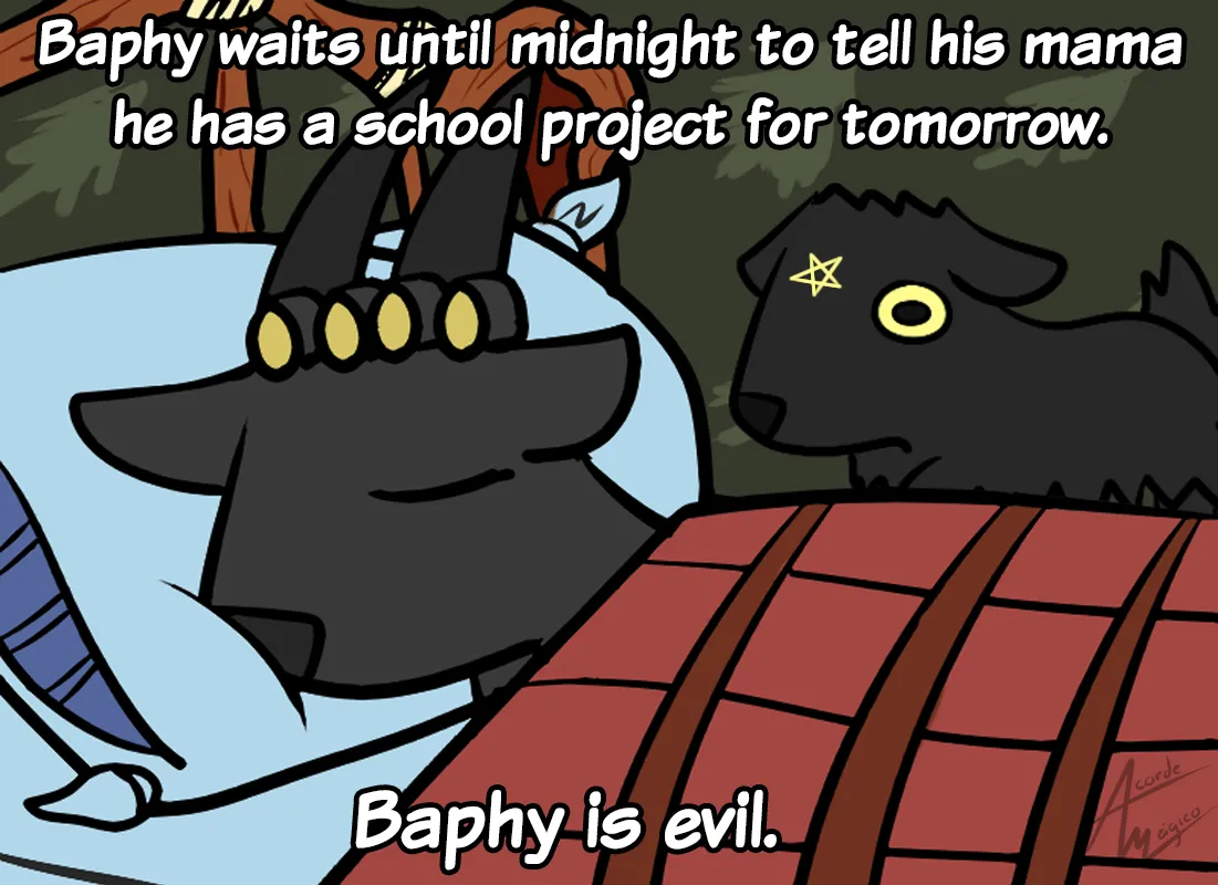 Baphy the evil goat Ongoing - Image 24