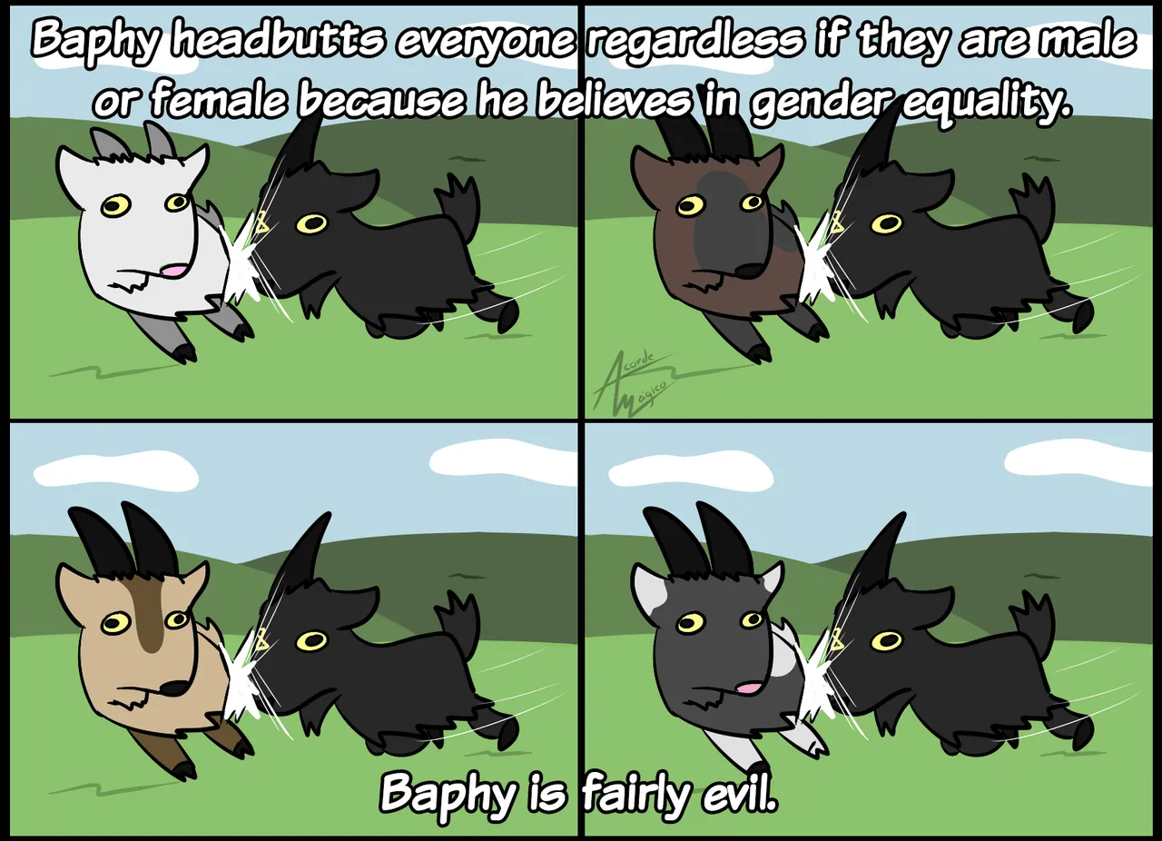 Baphy the evil goat Ongoing - Image 64