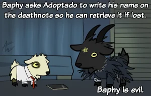 Baphy the evil goat Ongoing - Page 127