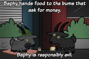 Baphy the evil goat Ongoing - Page 19