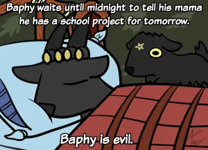 Baphy the evil goat Ongoing - Page 24