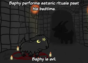 Baphy the evil goat Ongoing - Page 36