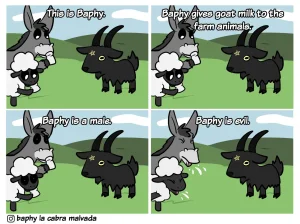 Baphy the evil goat Ongoing - Page 5
