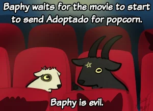 Baphy the evil goat Ongoing - Page 54
