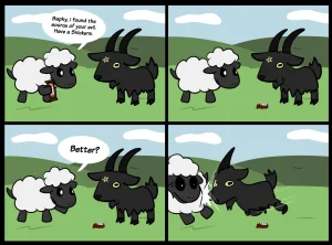 Baphy the evil goat Ongoing - Page 63