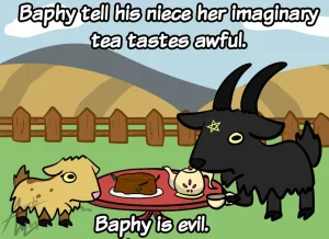 Baphy the evil goat Ongoing - Page 7