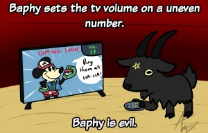 Baphy the evil goat Ongoing - Page 9