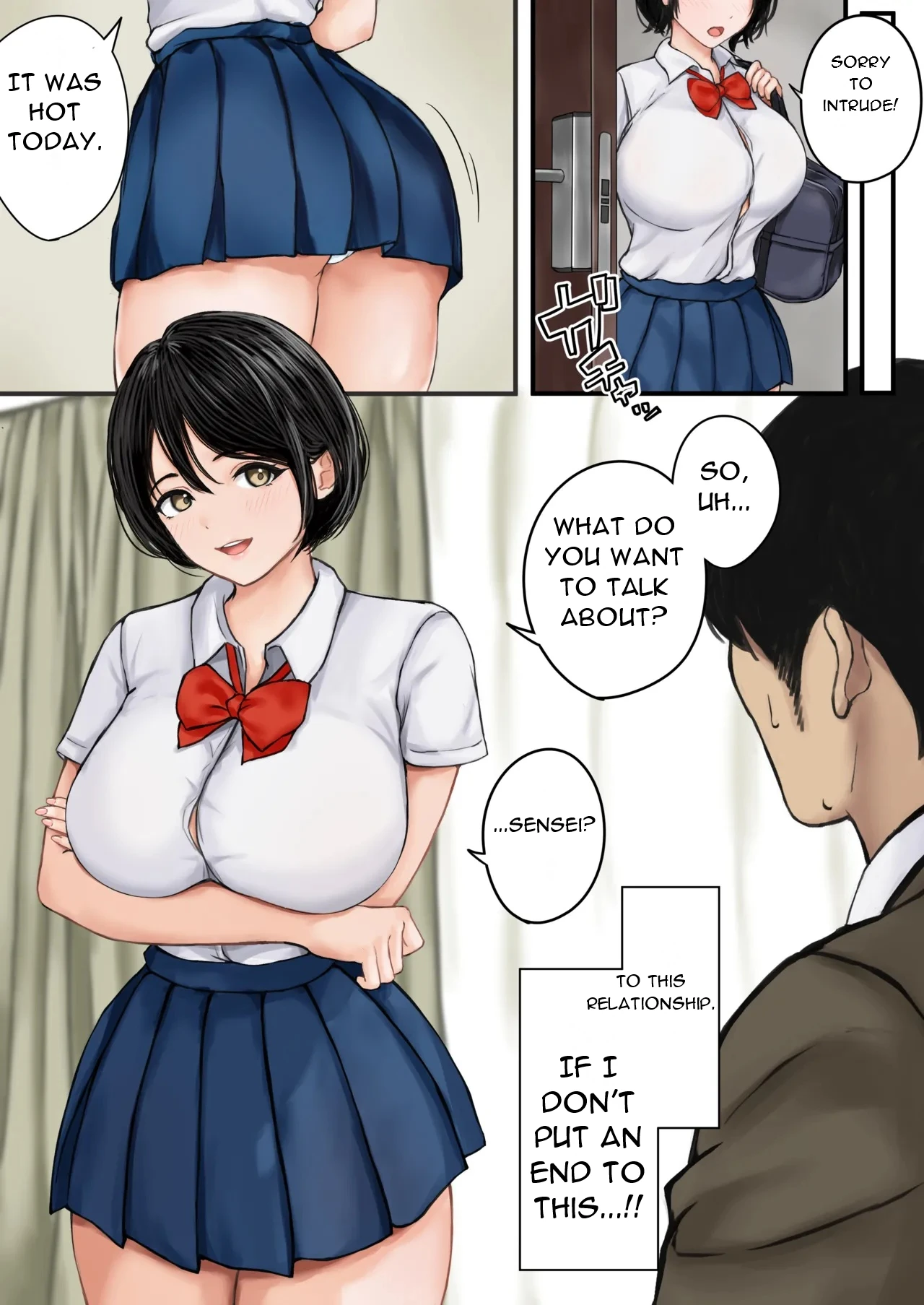 Bappusu Kyou mo Oshiego no Yuuwaku ni Katenai - I Couldnt Resist My Students Temptation Again Today EnglishDarklordMTLs - Image 4