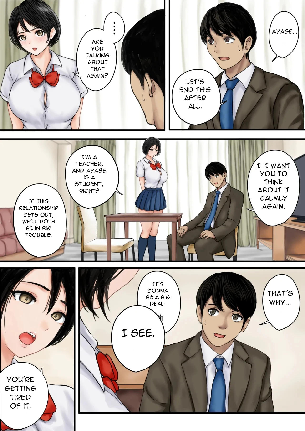 Bappusu Kyou mo Oshiego no Yuuwaku ni Katenai - I Couldnt Resist My Students Temptation Again Today EnglishDarklordMTLs - Image 5