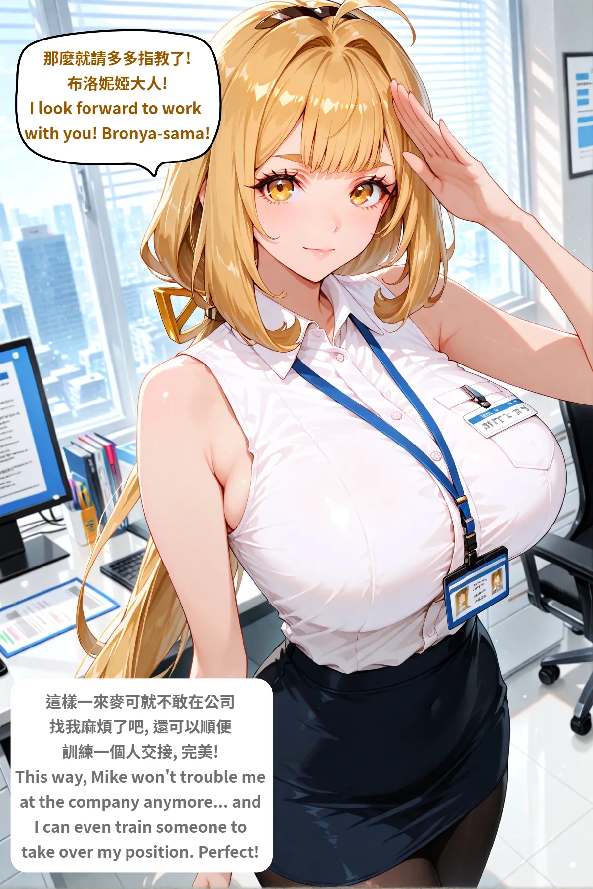 八可可 Barcoco 布洛妮婭 崩壞3 Honkai Impact 3rd NTR EP.2 text - Image 57
