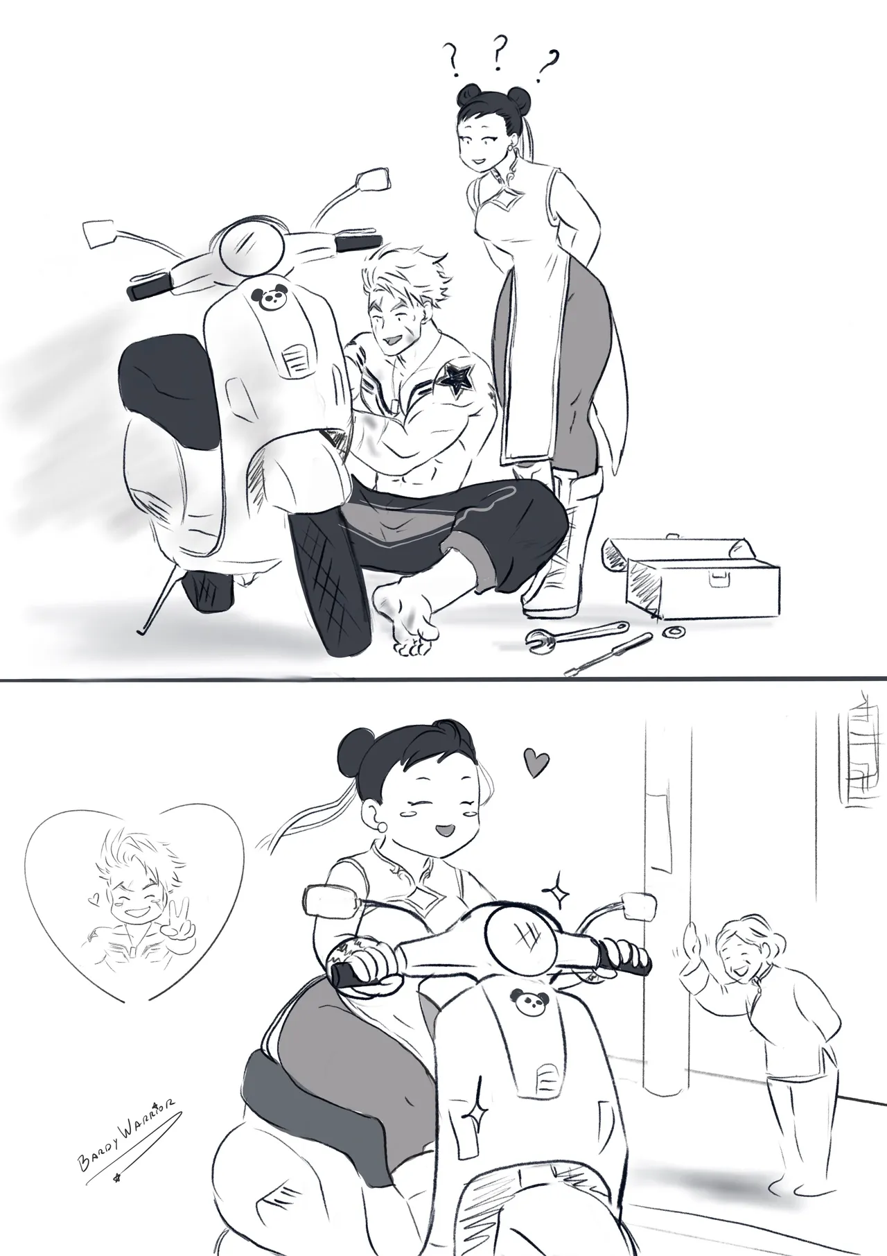 BardyWarrior Luke x Chun-Li Street Fighter 6 - Image 147