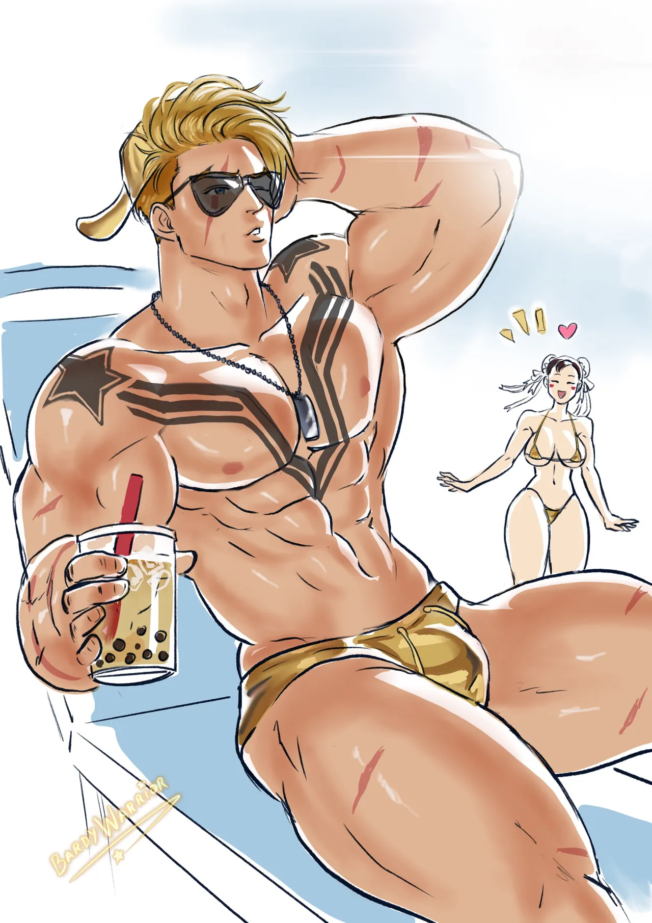 BardyWarrior Luke x Chun-Li Street Fighter 6 - Image 362