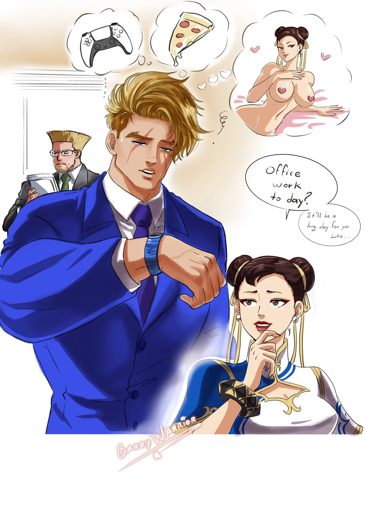 BardyWarrior Luke x Chun-Li Street Fighter 6 - Image 376