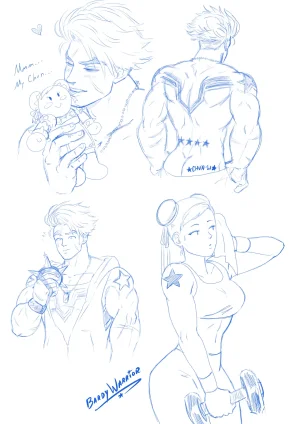 BardyWarrior Luke x Chun-Li Street Fighter 6 - Page 100