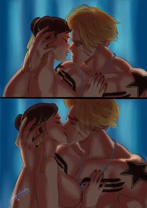 BardyWarrior Luke x Chun-Li Street Fighter 6 - Page 123