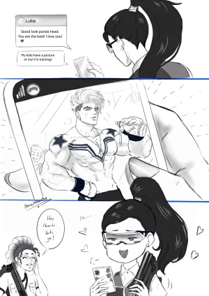 BardyWarrior Luke x Chun-Li Street Fighter 6 - Page 200