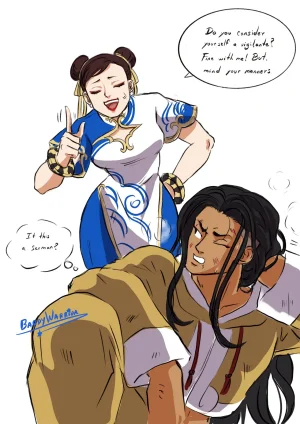 BardyWarrior Luke x Chun-Li Street Fighter 6 - Page 220