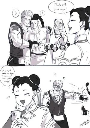 BardyWarrior Luke x Chun-Li Street Fighter 6 - Page 300