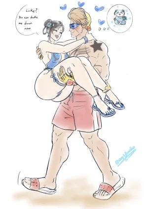 BardyWarrior Luke x Chun-Li Street Fighter 6 - Page 396