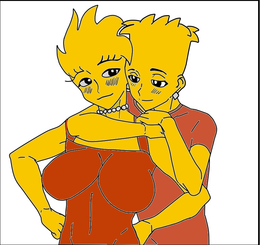 Bart and Lisa Simpsons KimRon1992 - Image 18