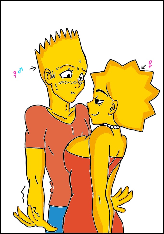 Bart and Lisa Simpsons KimRon1992 - Image 2
