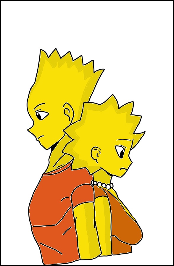 Bart and Lisa Simpsons KimRon1992 - Image 22