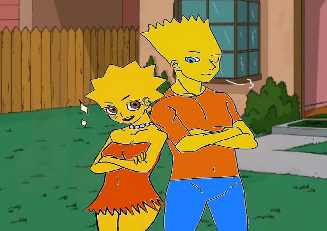 Bart and Lisa Simpsons KimRon1992 - Image 28