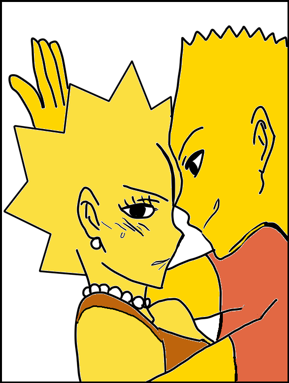 Bart and Lisa Simpsons KimRon1992 - Image 31