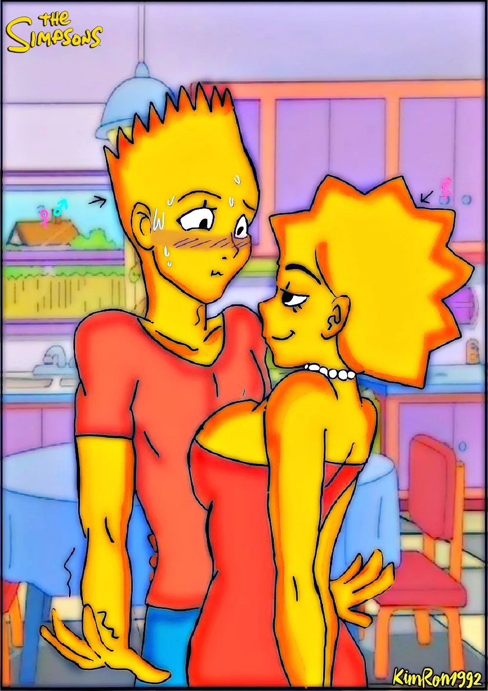 Bart and Lisa Simpsons KimRon1992 - Image 4