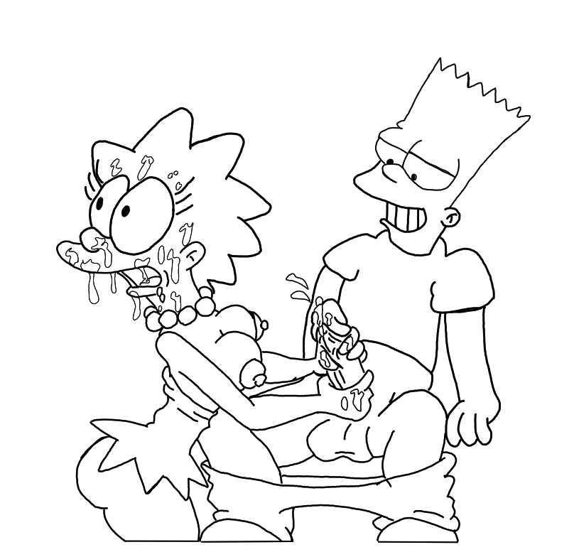 Bart and Lisa Simpsons KimRon1992 - Image 54