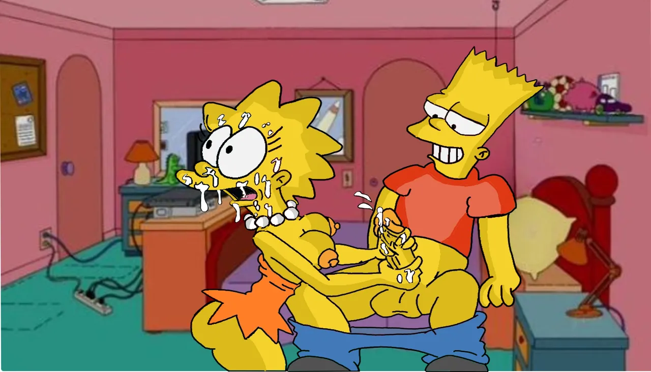 Bart and Lisa Simpsons KimRon1992 - Image 56