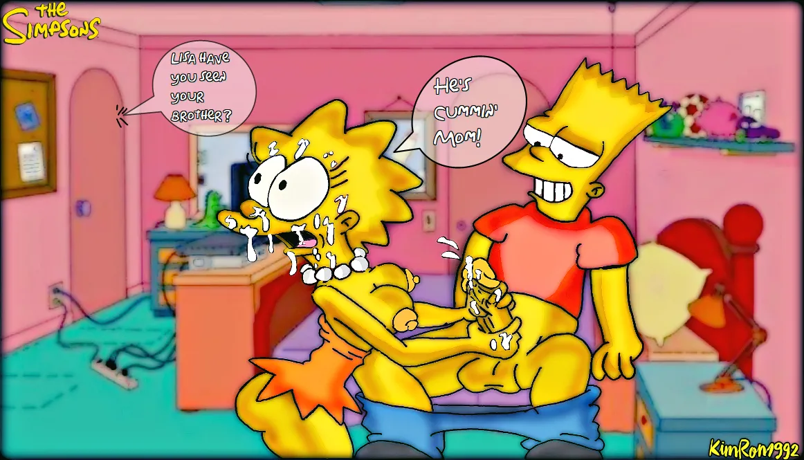 Bart and Lisa Simpsons KimRon1992 - Image 58