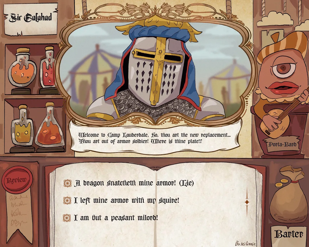 BasedBinkie Chivalry Starved KnightFamiliar Lands - Image 18