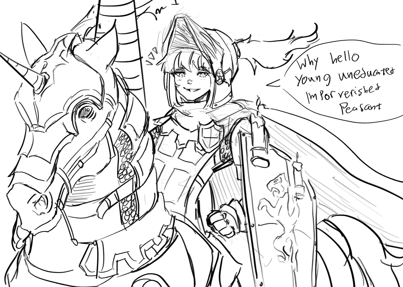 BasedBinkie Chivalry Starved KnightFamiliar Lands - Image 2