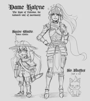 BasedBinkie Chivalry Starved KnightFamiliar Lands - Page 5