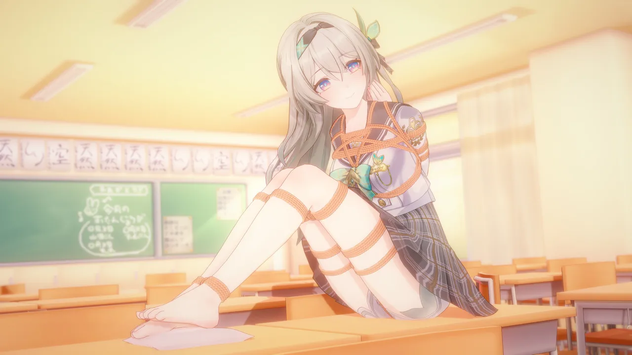 bazy流萤散图x麻绳x裸足 - Image 1