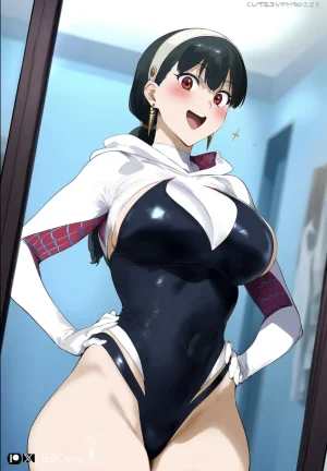 BBCwai Yor Briar Spider-Gwen Cosplay x BBC Blowjob, Sex Patreon - Page 23