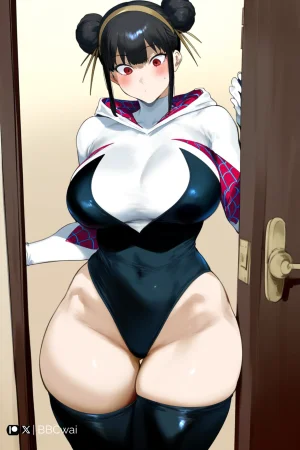 BBCwai Yor Briar Spider-Gwen Cosplay x BBC Blowjob, Sex Patreon - Page 59