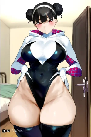 BBCwai Yor Briar Spider-Gwen Cosplay x BBC Blowjob, Sex Patreon - Page 60