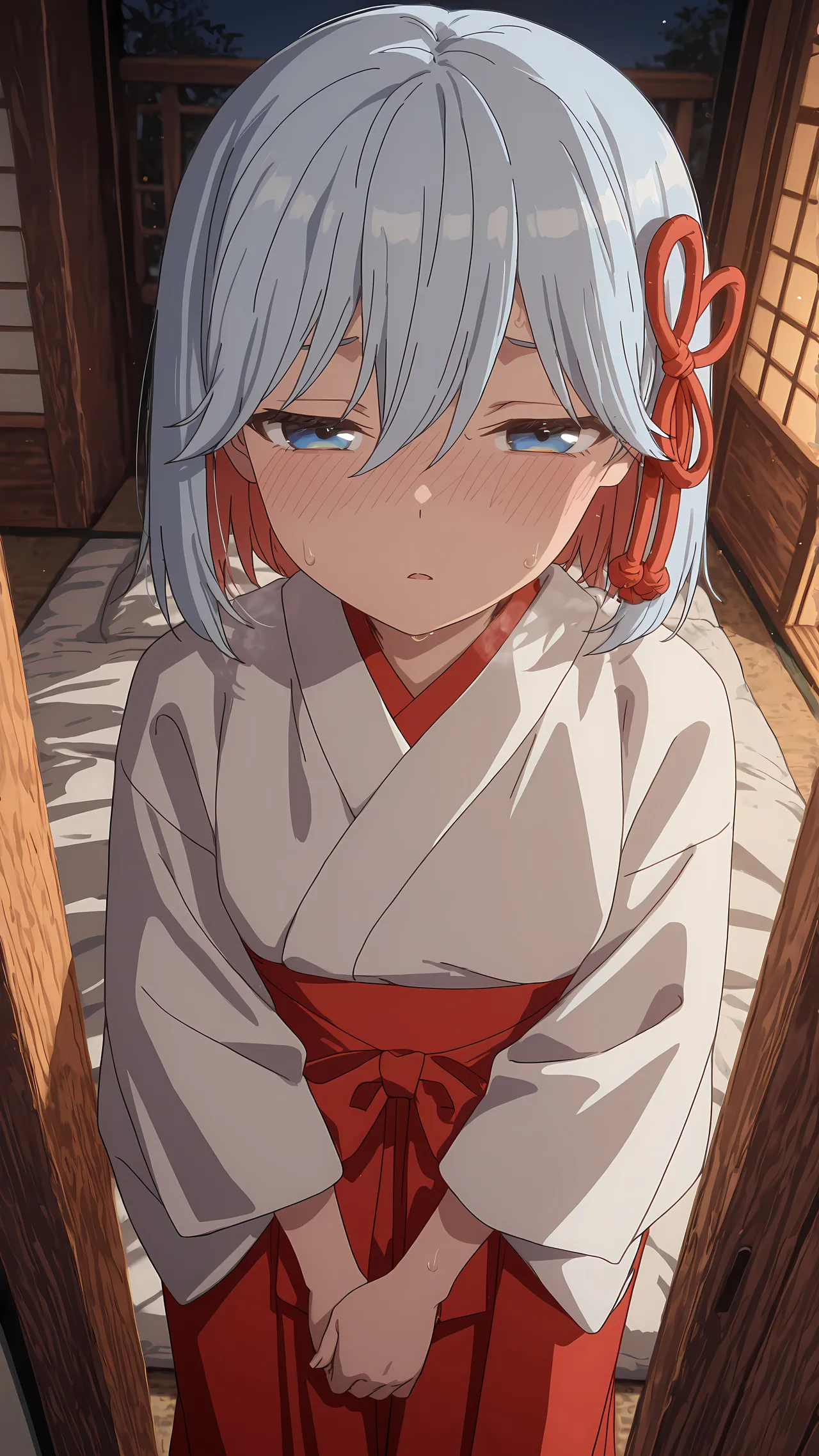 BBStaff 神社の世継ぎを作る為種を貰う甘〇朝姫 Asahi Amagami - Image 146