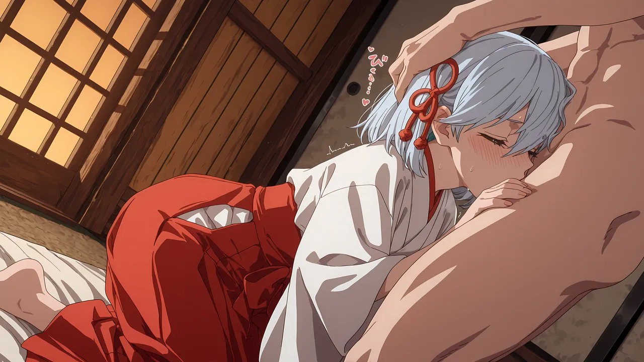 BBStaff 神社の世継ぎを作る為種を貰う甘〇朝姫 Asahi Amagami - Image 15