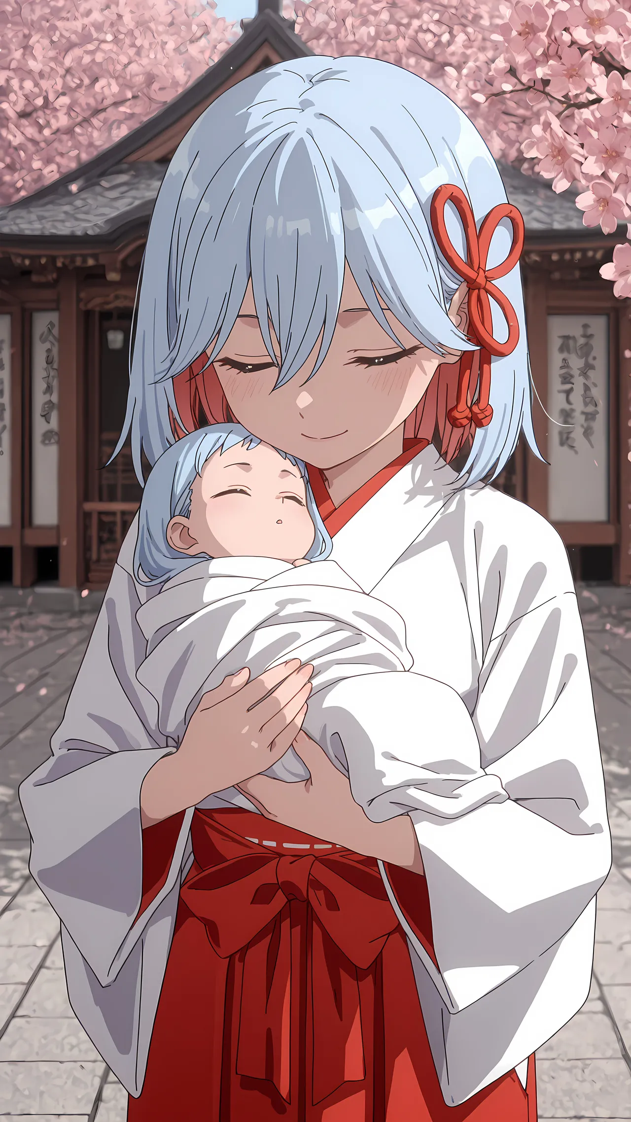 BBStaff 神社の世継ぎを作る為種を貰う甘〇朝姫 Asahi Amagami - Image 179