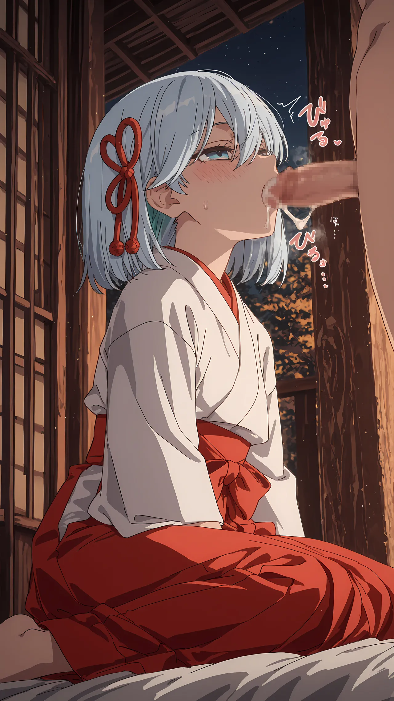 BBStaff 神社の世継ぎを作る為種を貰う甘〇朝姫 Asahi Amagami - Image 25