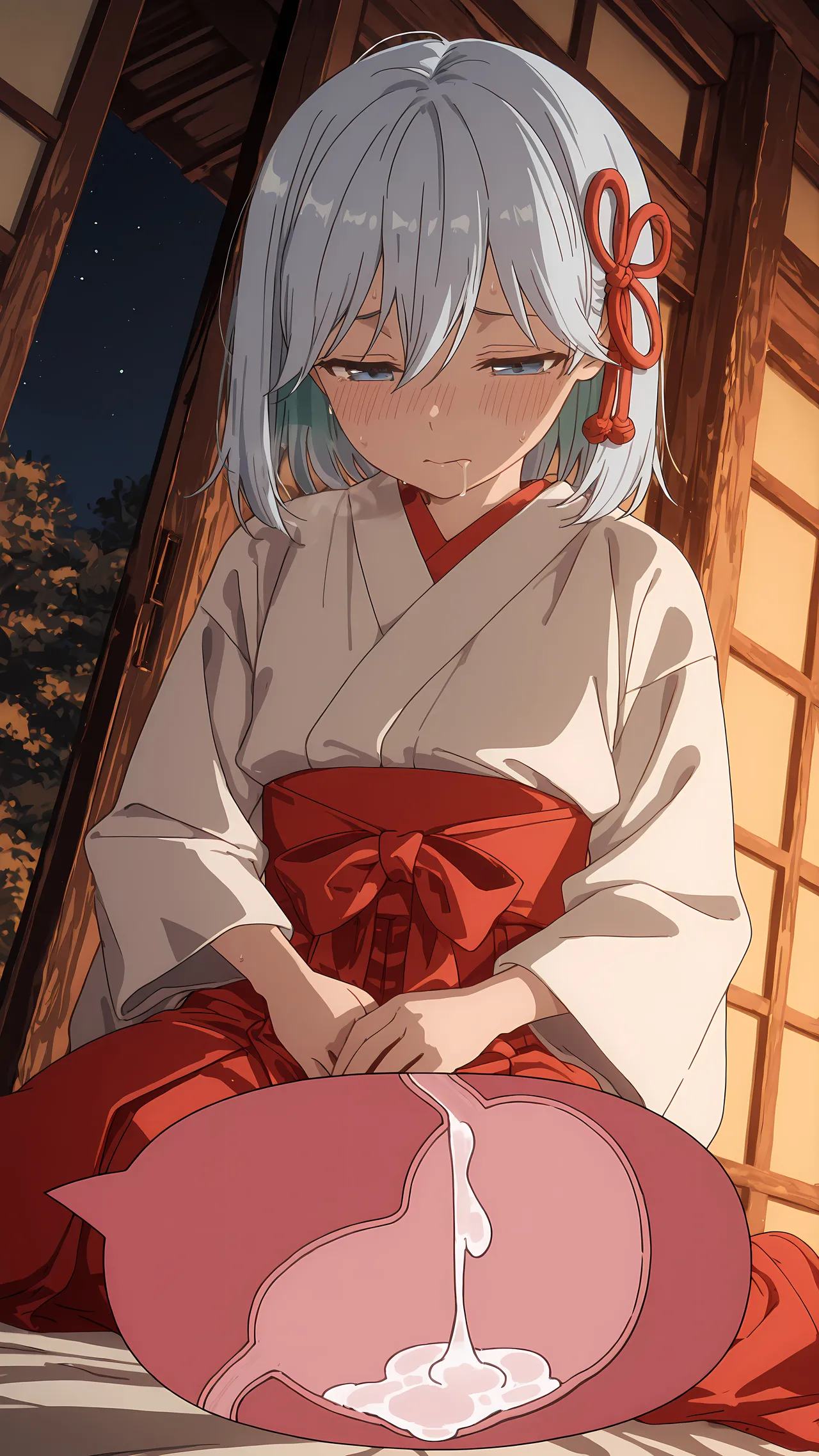 BBStaff 神社の世継ぎを作る為種を貰う甘〇朝姫 Asahi Amagami - Image 30