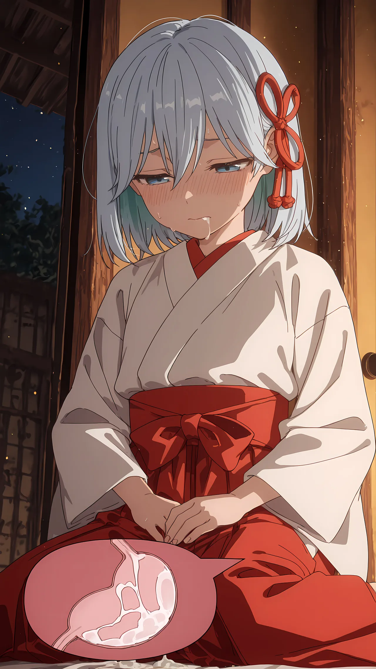 BBStaff 神社の世継ぎを作る為種を貰う甘〇朝姫 Asahi Amagami - Image 31