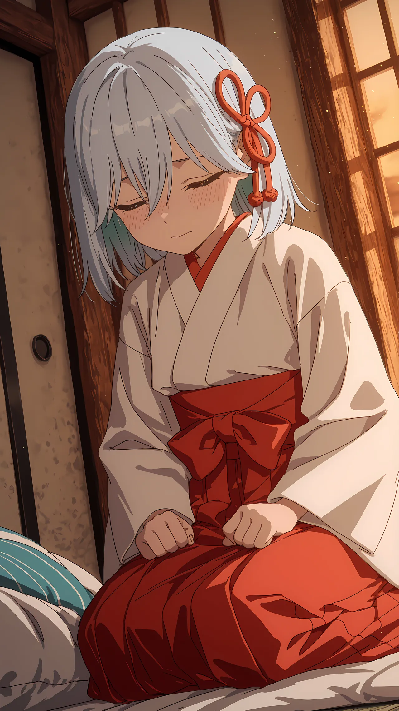 BBStaff 神社の世継ぎを作る為種を貰う甘〇朝姫 Asahi Amagami - Image 4